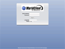 Tablet Screenshot of mail.vinavico.com